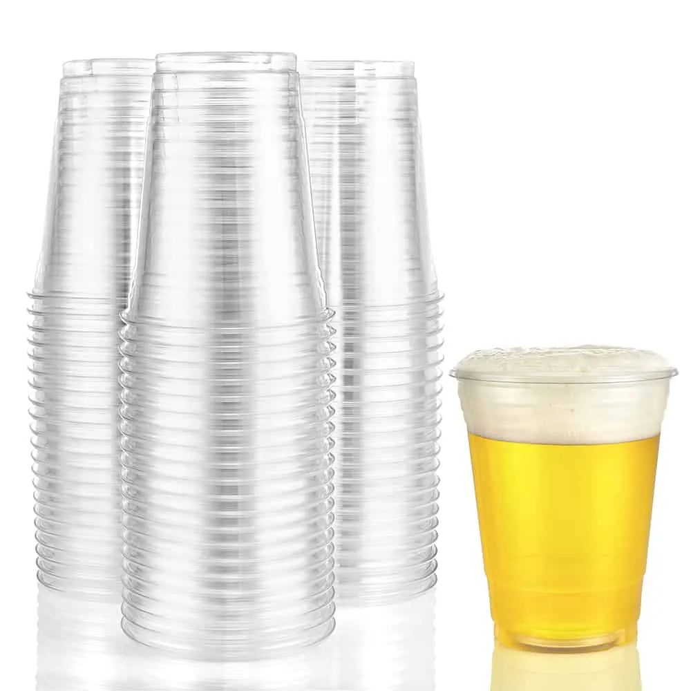 Premium Heavy Weight Plastic Cups<br/>Size Options: 16oz Cup