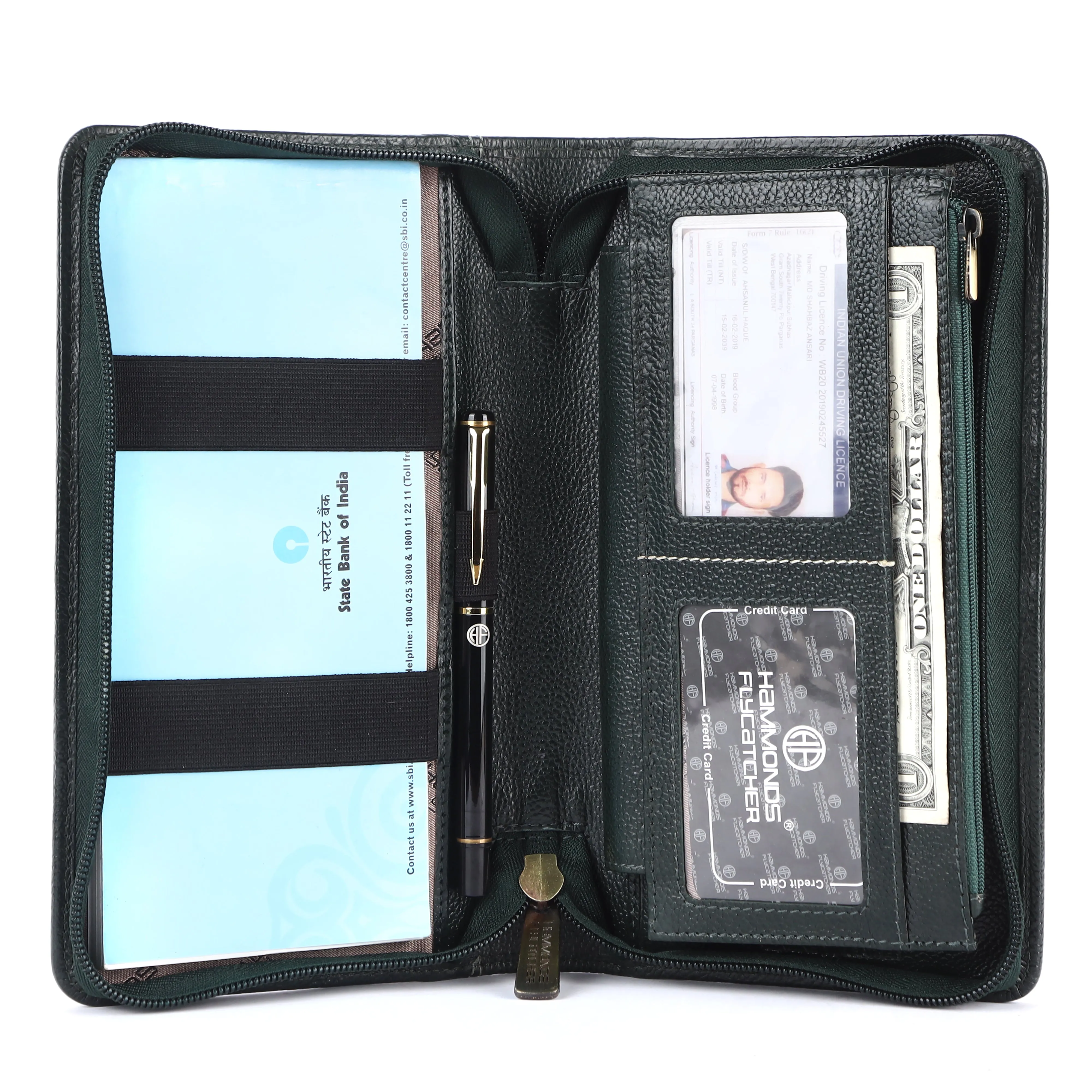 Premium Leather Passport Holder for Men and Women with Multiple Card Slots for Your Trips