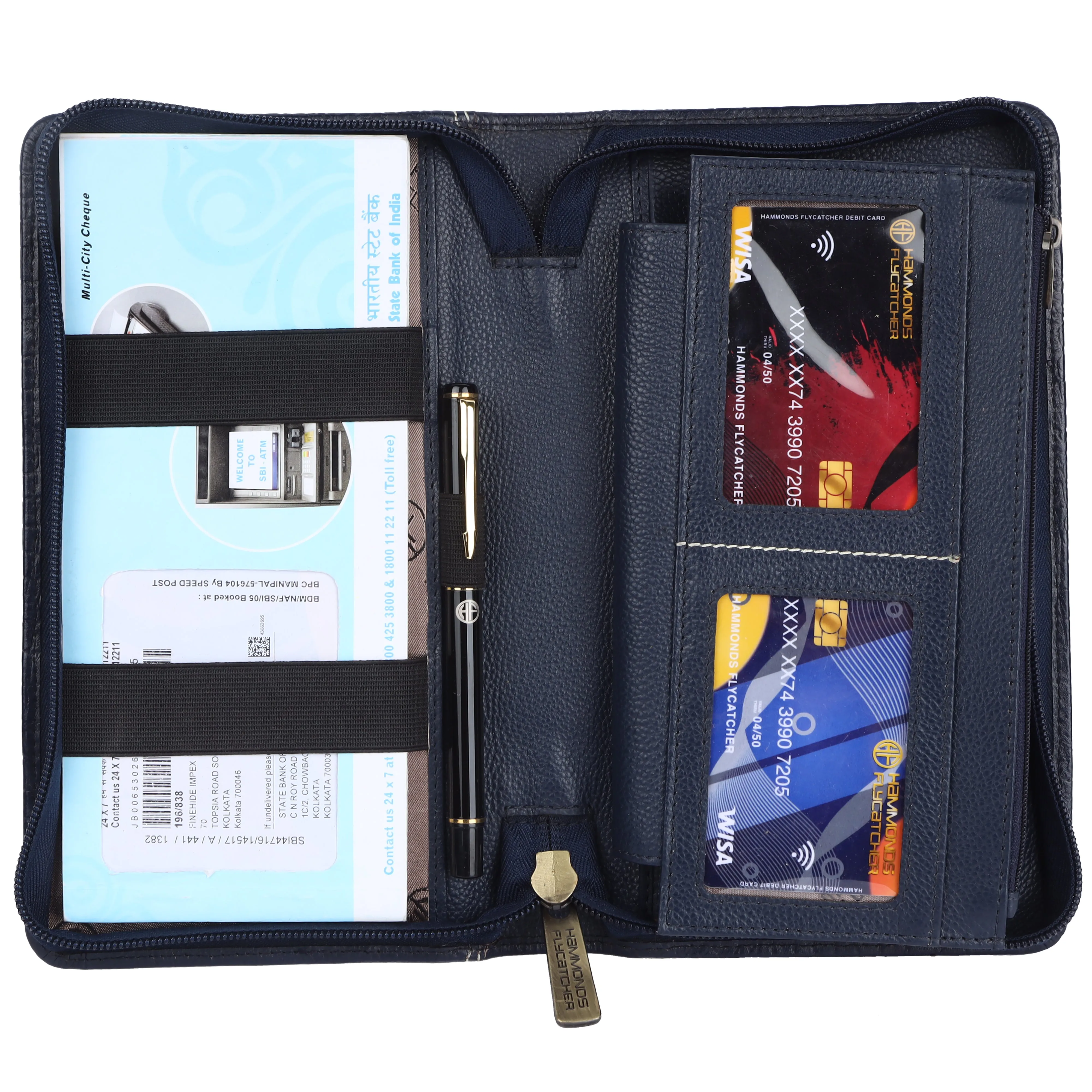 Premium Leather Passport Holder for Men and Women with Multiple Card Slots for Your Trips