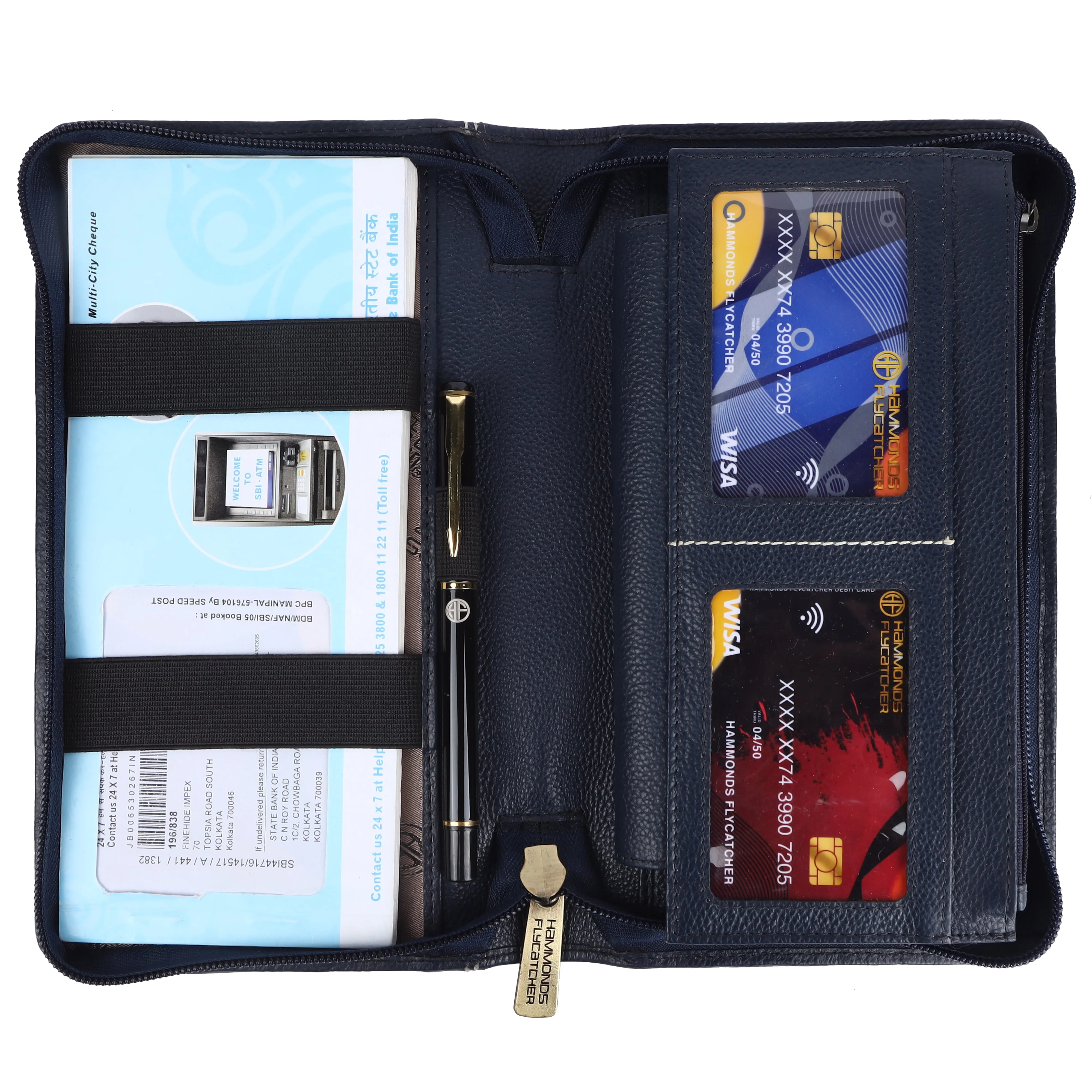 Premium Leather Passport Holder for Men and Women with Multiple Card Slots for Your Trips