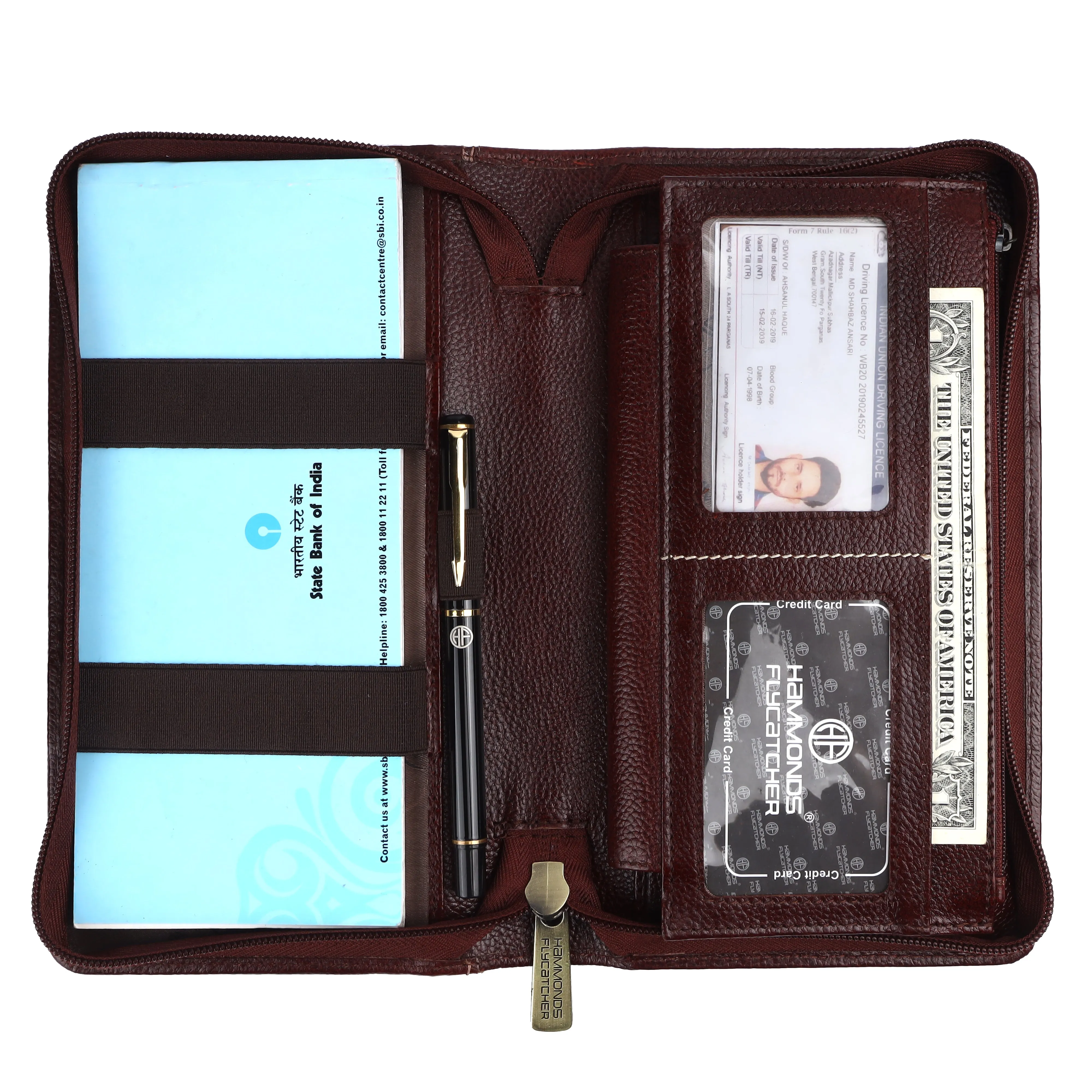 Premium Leather Passport Holder for Men and Women with Multiple Card Slots for Your Trips