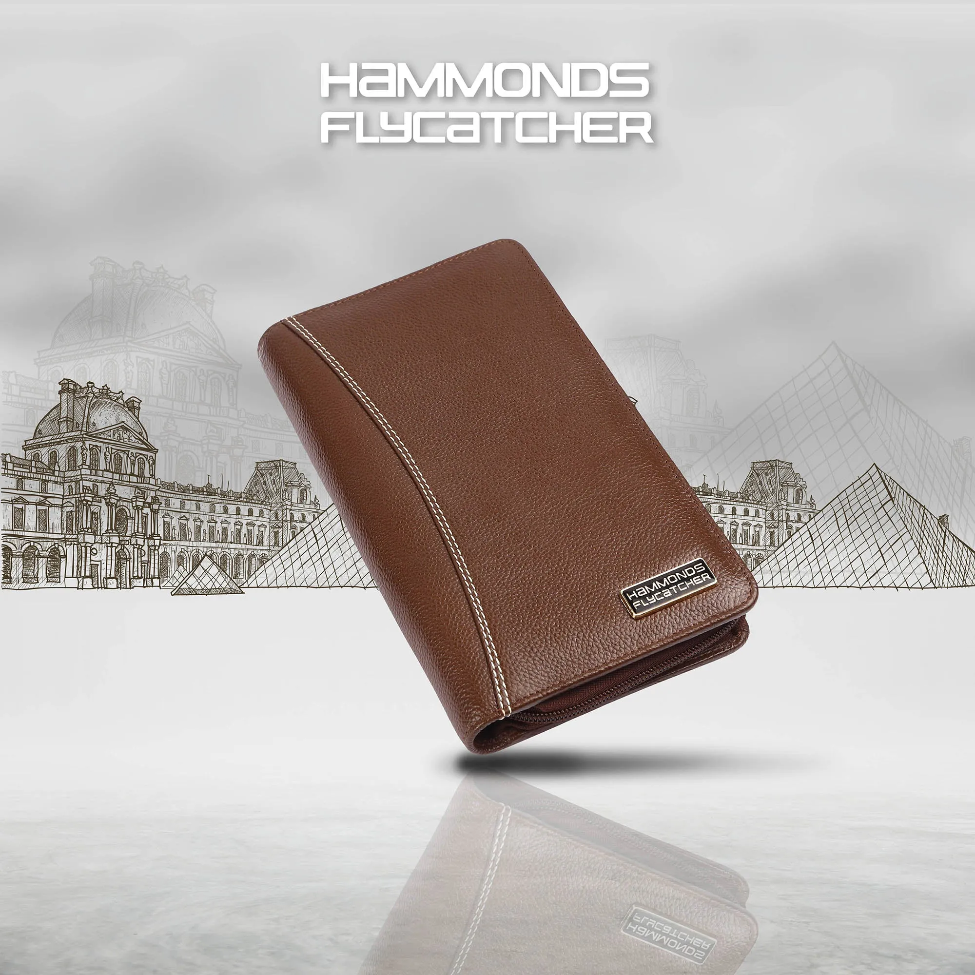 Premium Leather Passport Holder for Men and Women with Multiple Card Slots for Your Trips