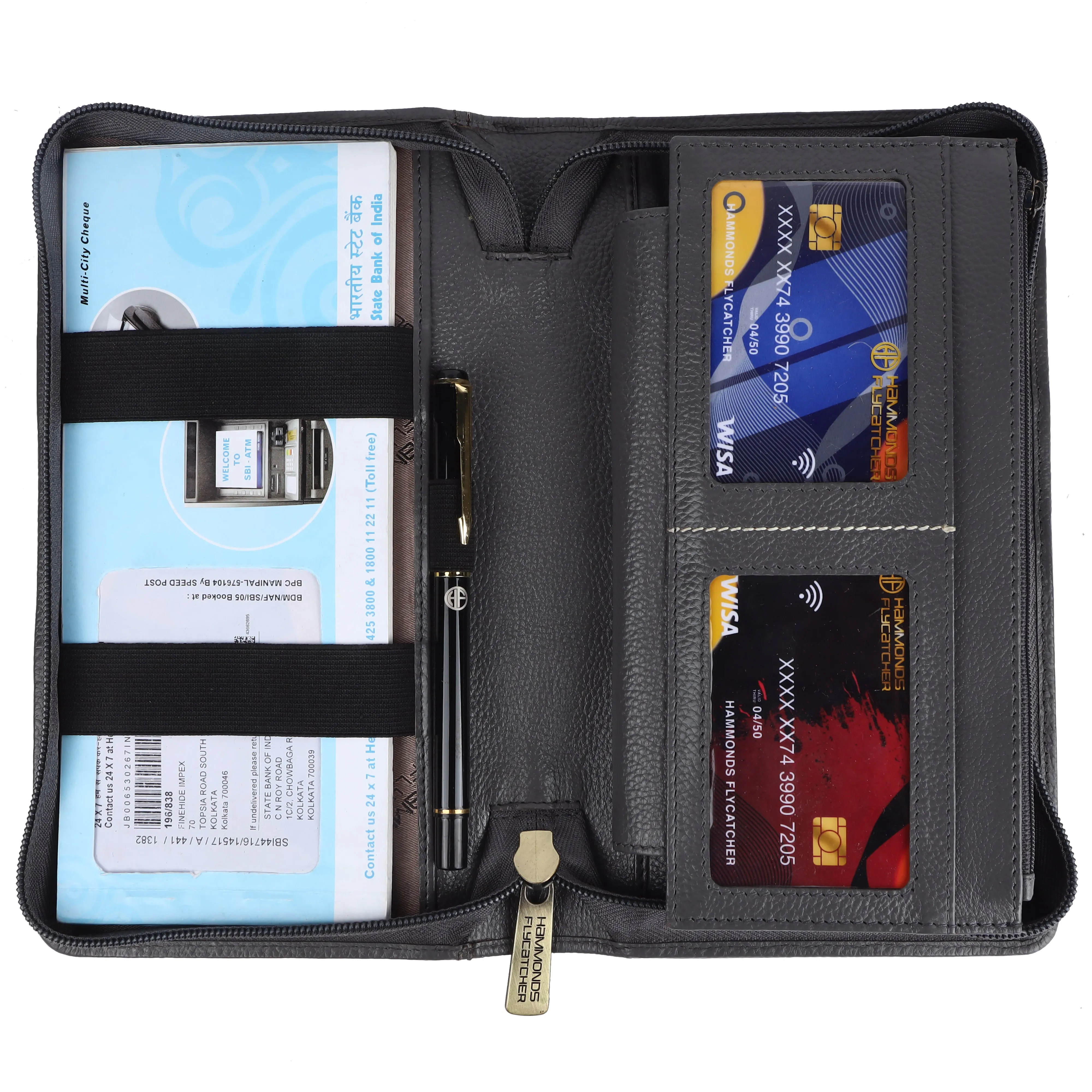 Premium Leather Passport Holder for Men and Women with Multiple Card Slots for Your Trips