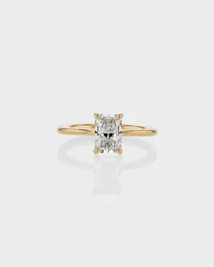 Radiant 1.04ct Engagement Ring