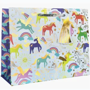 Rainbow Unicorns Gift Bag