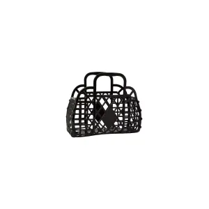 Retro Basket Jelly Bag - Mini Black