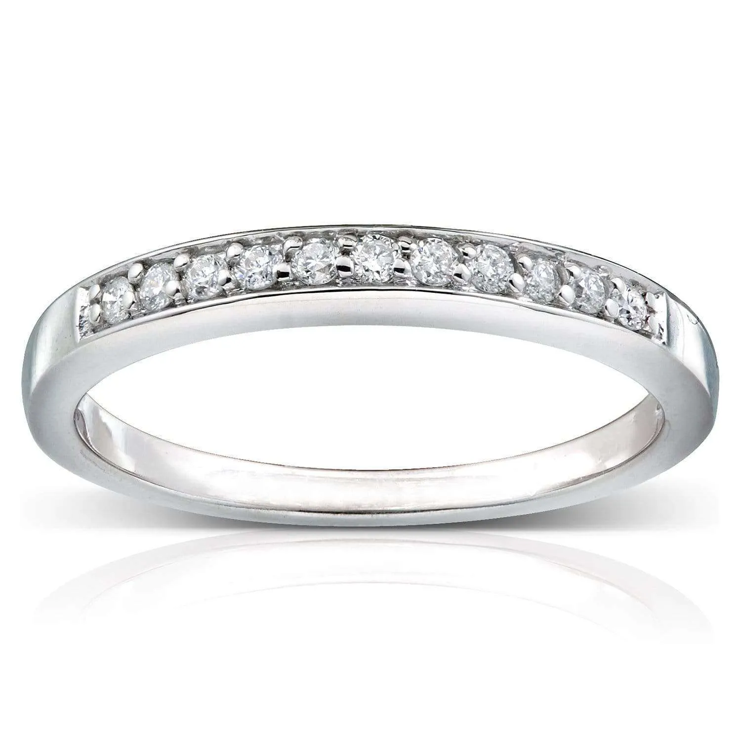 Round-cut Diamond Band 1/10 Carat (ctw) in 14k Gold