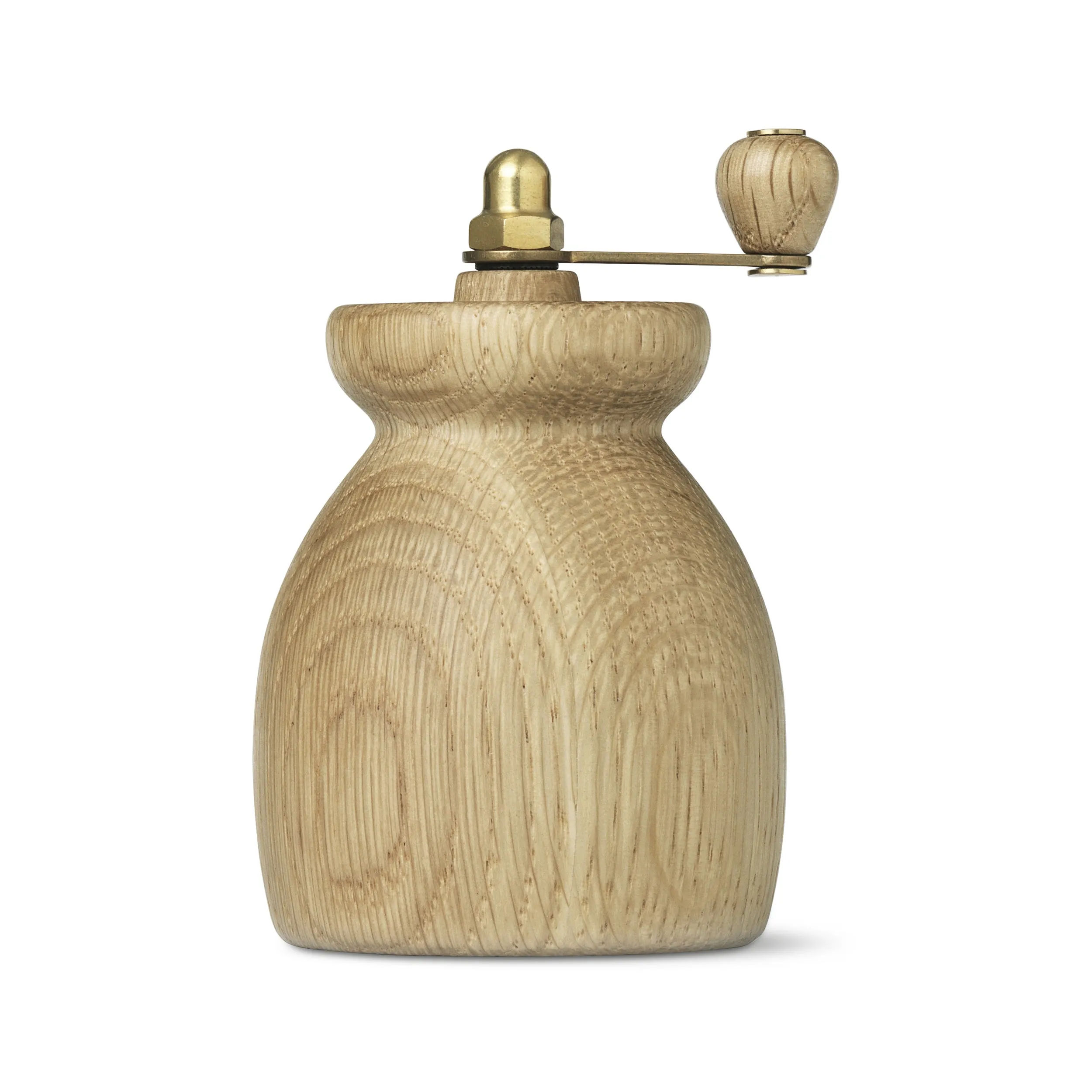 Salt Cellar with Spoon and Pepper Mill