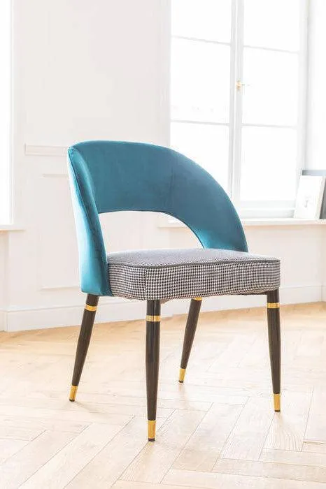 Samantha Blue/Green Chair (2/set)