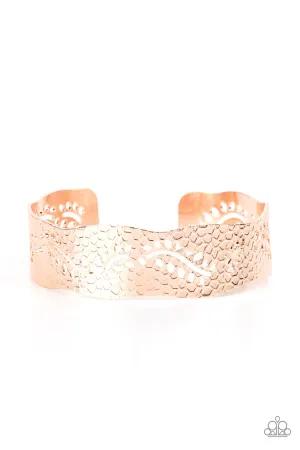 Savanna Oasis - Rose Gold Bracelet - Paparazzi Accessories