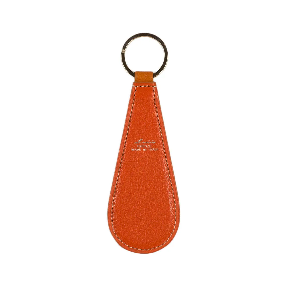 Shoe horn, Orange goatskin