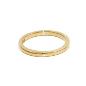 Slim Straight Stacking Band in 14K - Made To Order