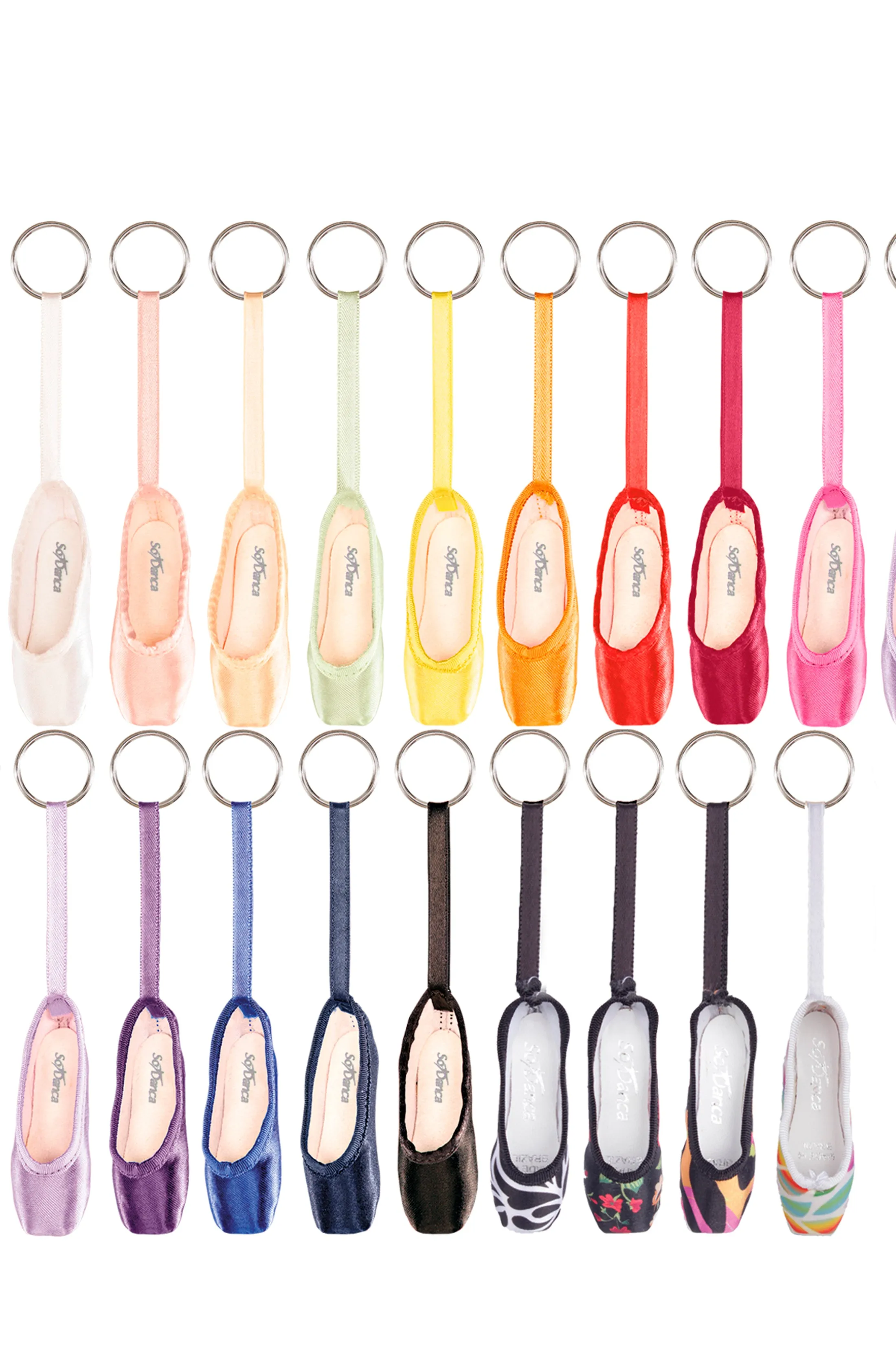 SO DANCA KC40 MINI POINTE SHOE KEY RING