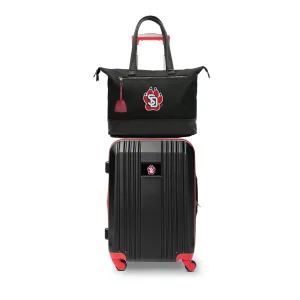 South Dakota Coyotes Premium Laptop Tote Bag and Luggage Set