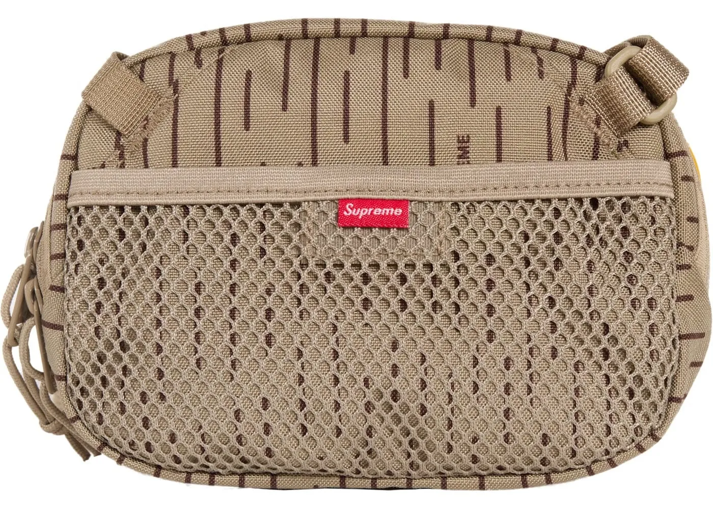 Supreme Mini Side Bag Tan Raindrop