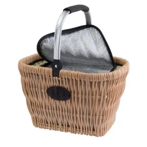 Swing Handle Wicker Cooler Basket