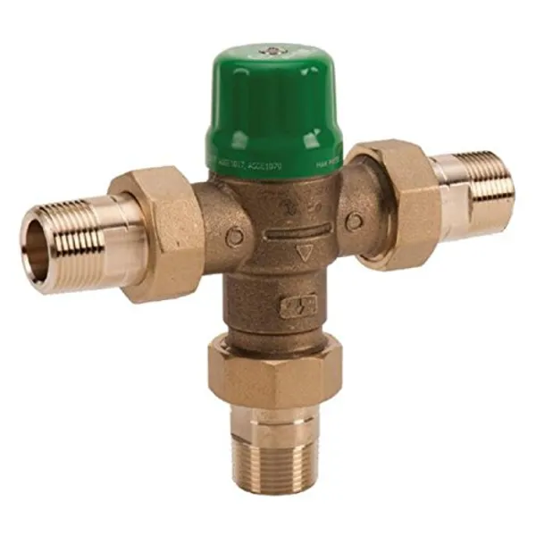 Taco 5004-HX-P3 1" PEX Union Heating Only Mixing Valve