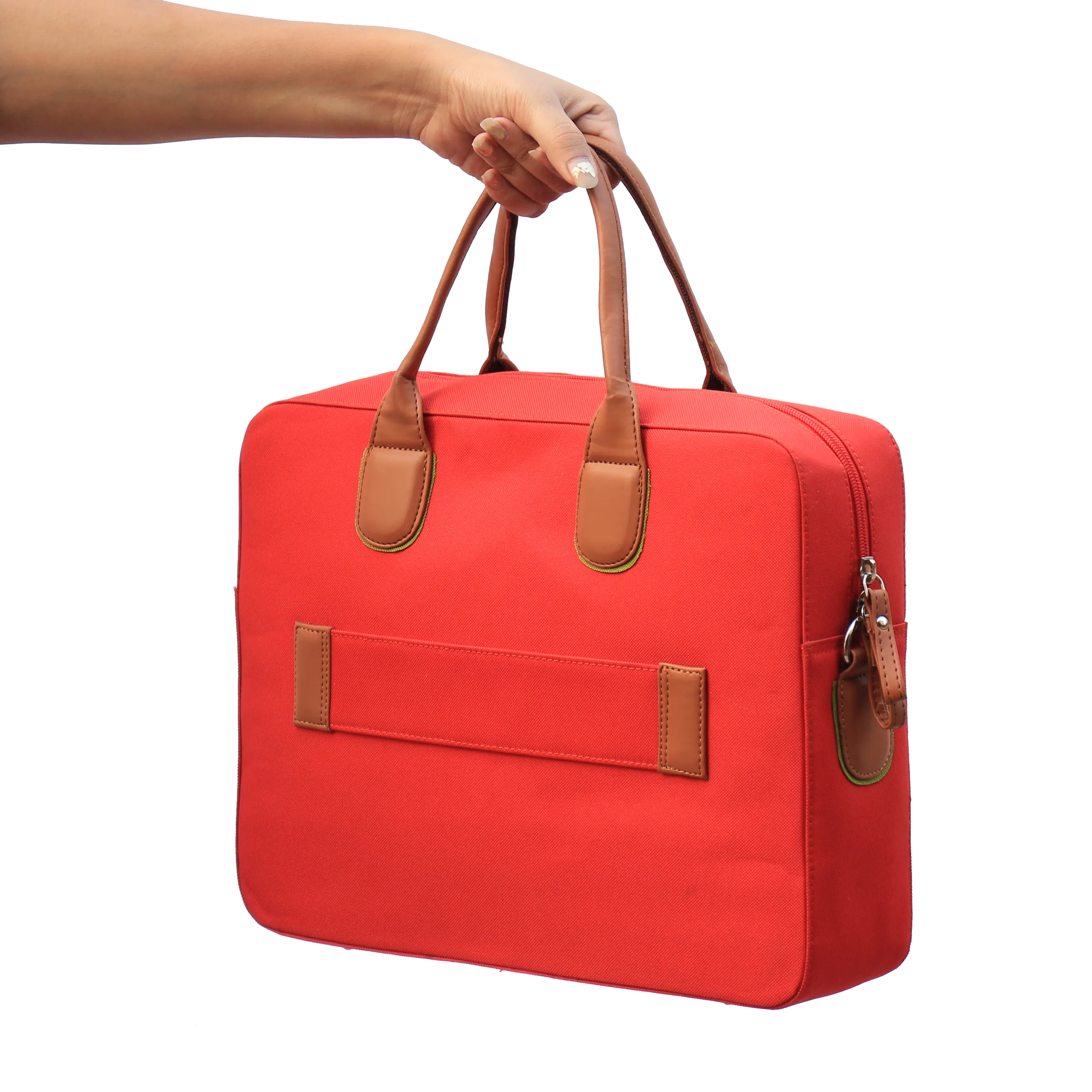 The Everyday All Purpose Laptop Bag Red - Authentic Vegan