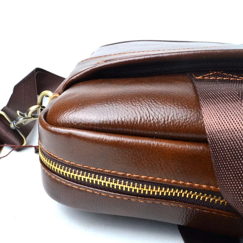 The Explorer Leather Laptop Briefcase