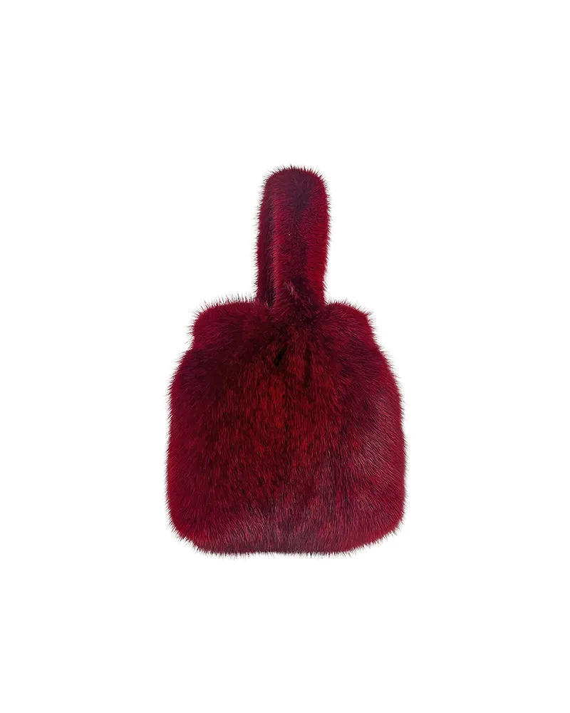 The Meow Mini Mink Fur Bag