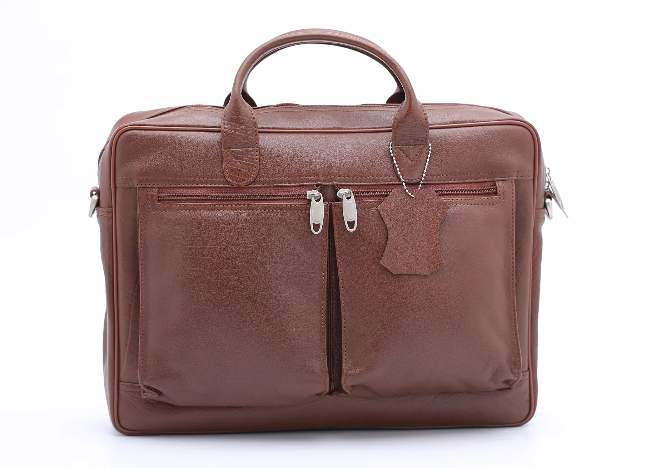 The Ultimate Leather Breifcase Bag-Tan