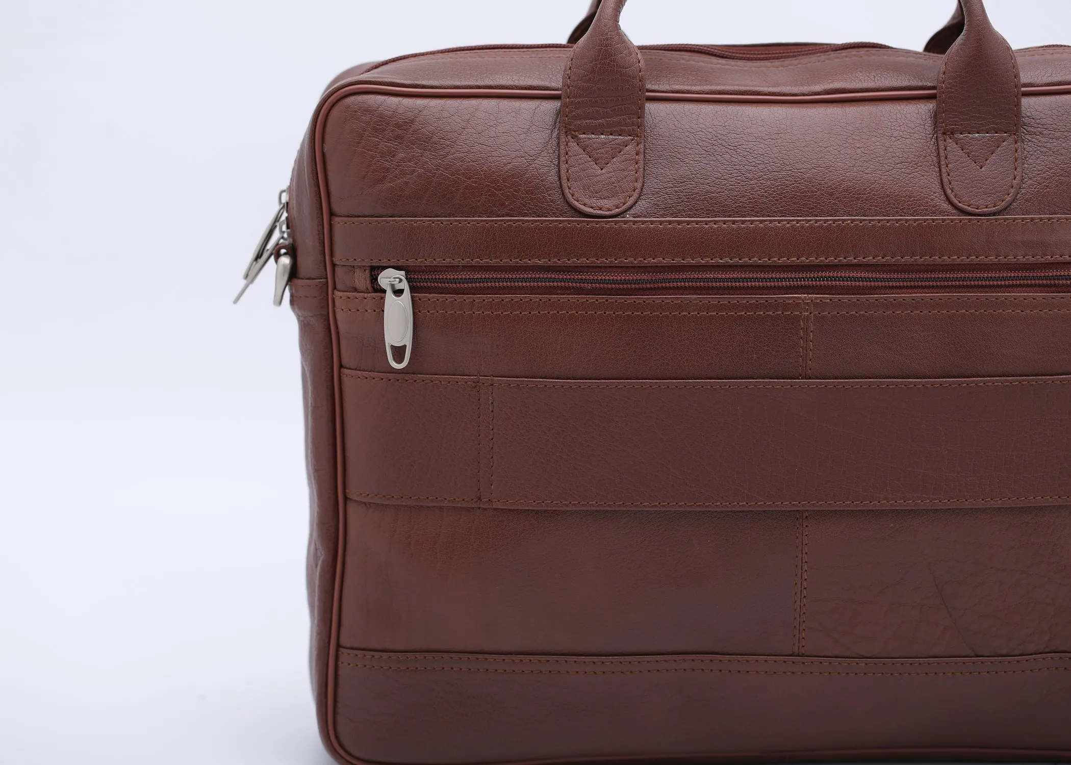 The Ultimate Leather Breifcase Bag-Tan