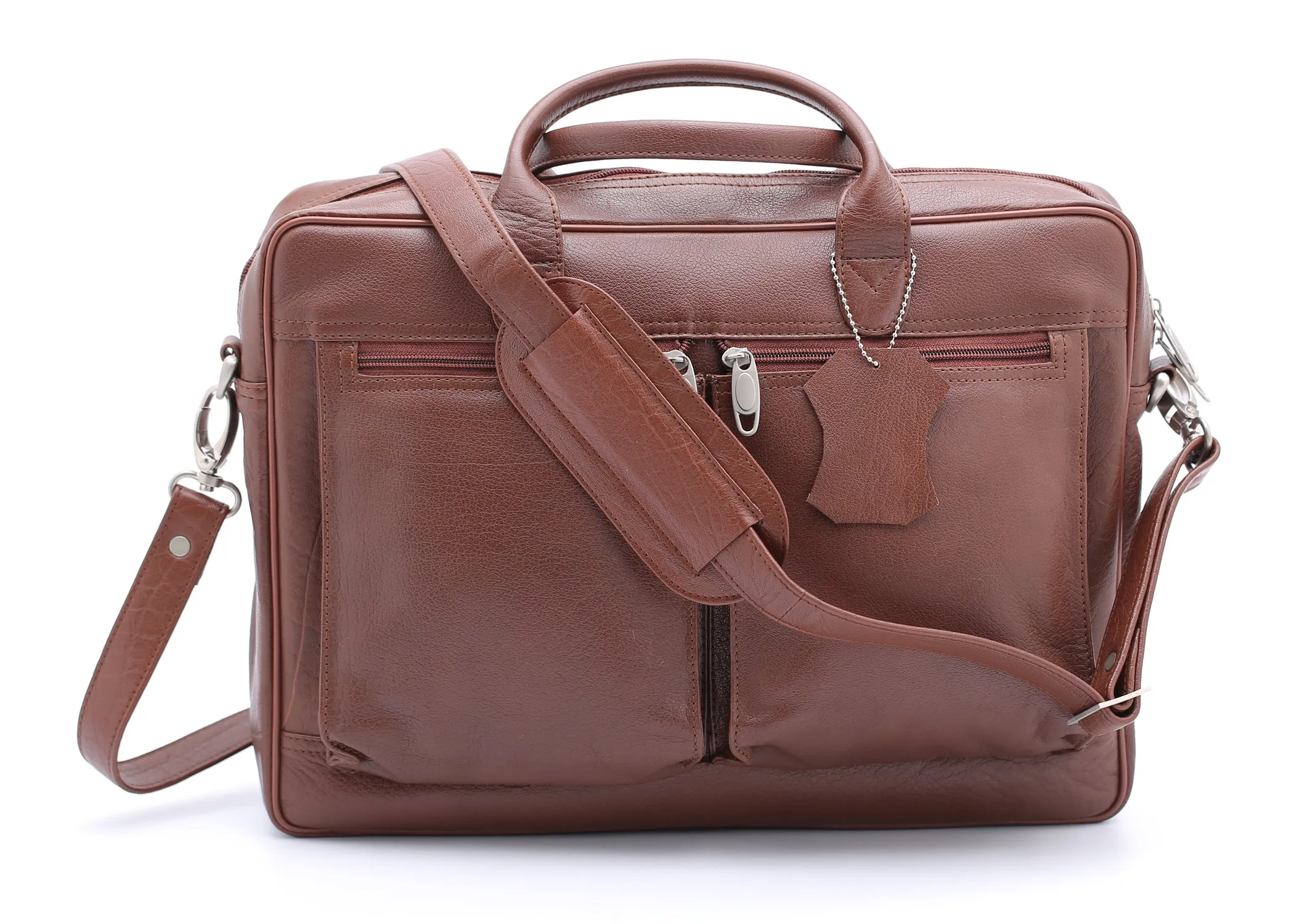 The Ultimate Leather Breifcase Bag-Tan