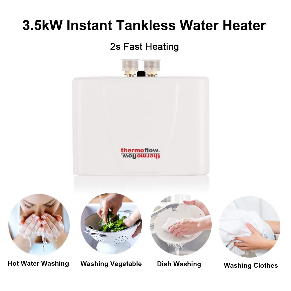 Thermoflow Mini Tankless Electric Water Heater - 3.5kW