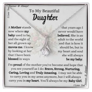 To My Beautiful Daughter