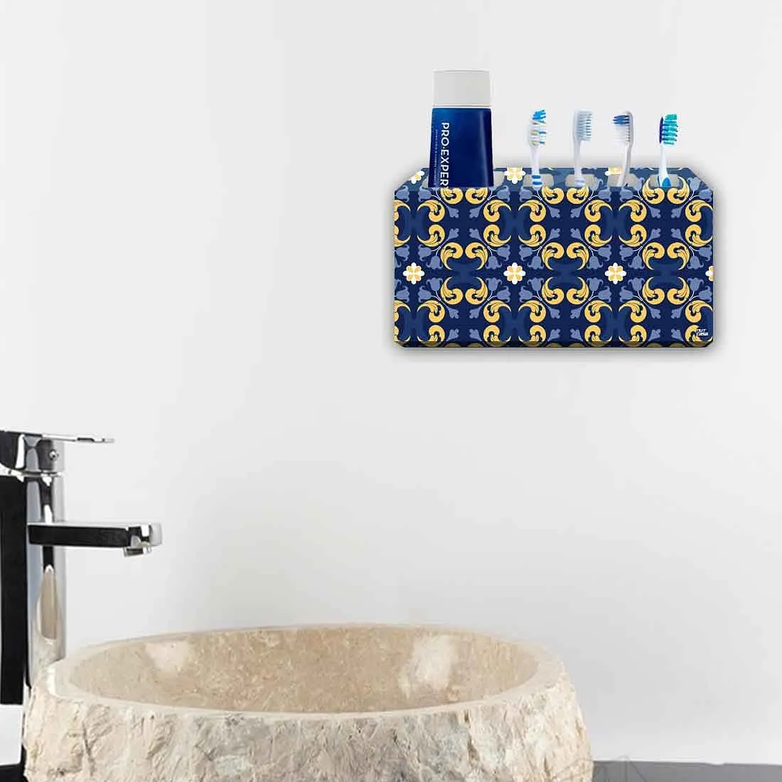 Toothbrush Holder Wall Mounted -Azulejos