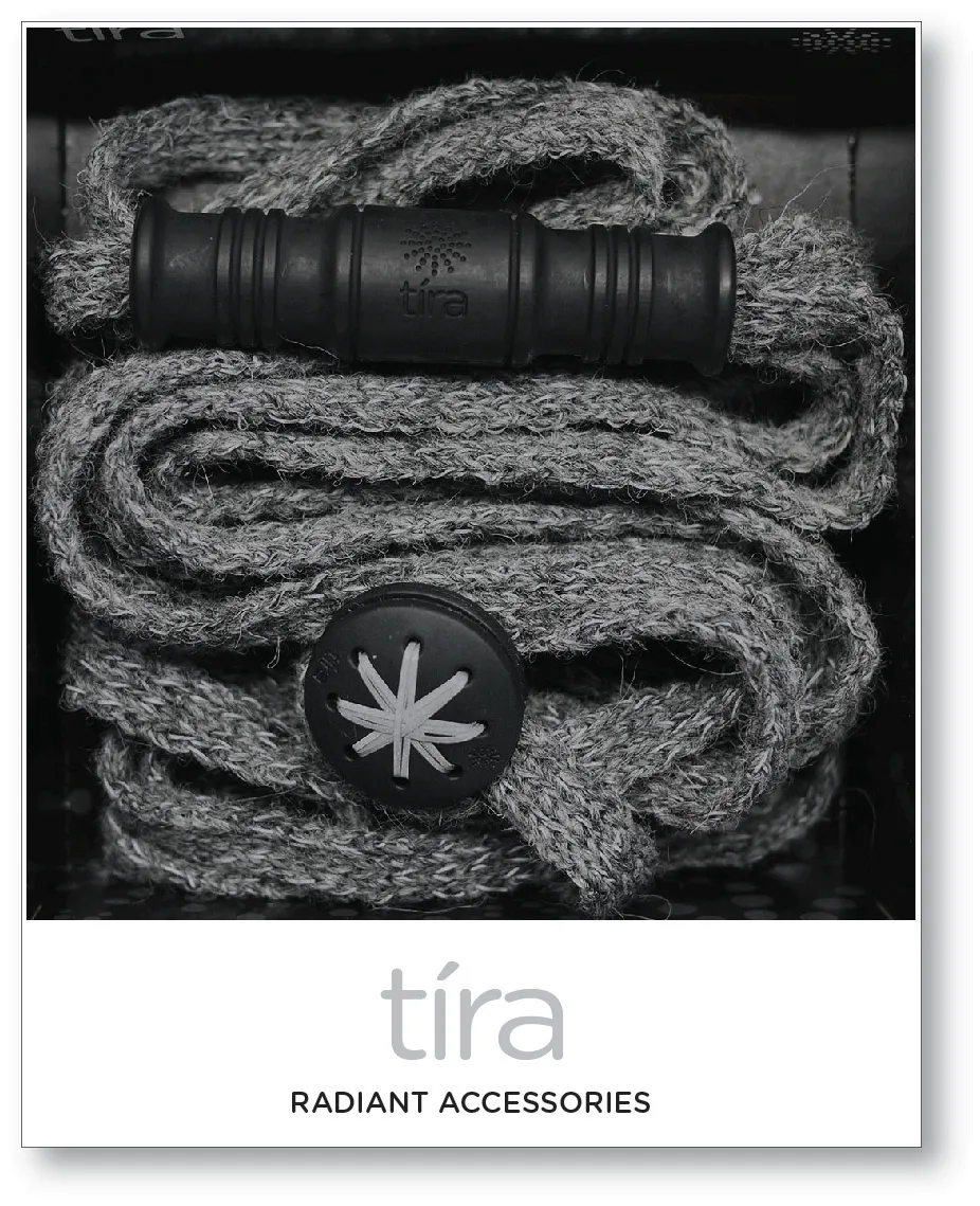 Tíra Radiant Necklace - Dark Gray