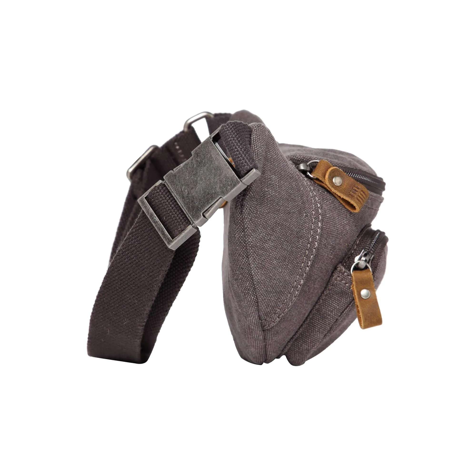 TRP0244 Troop London Classic Canvas Waist Bag