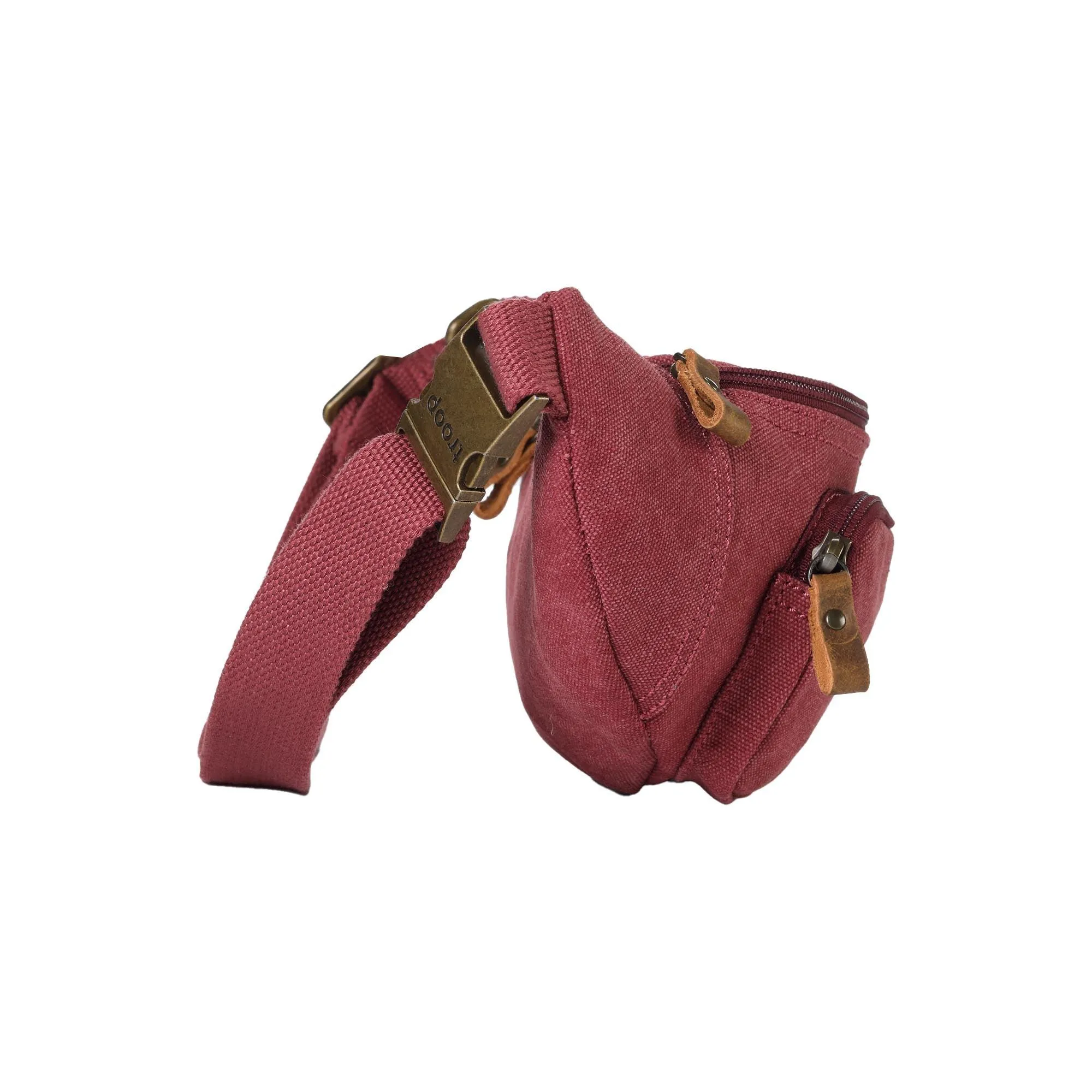 TRP0244 Troop London Classic Canvas Waist Bag