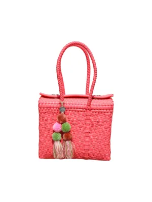 Un Pueblo Bombon Tote Mini - Coral