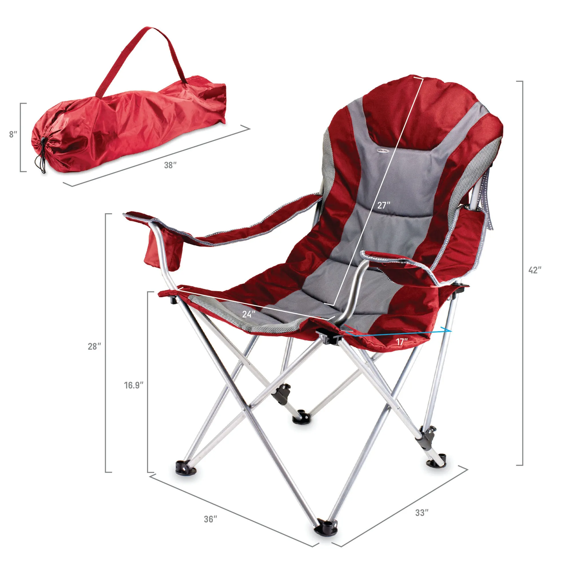 Washington Nationals - Reclining Camp Chair