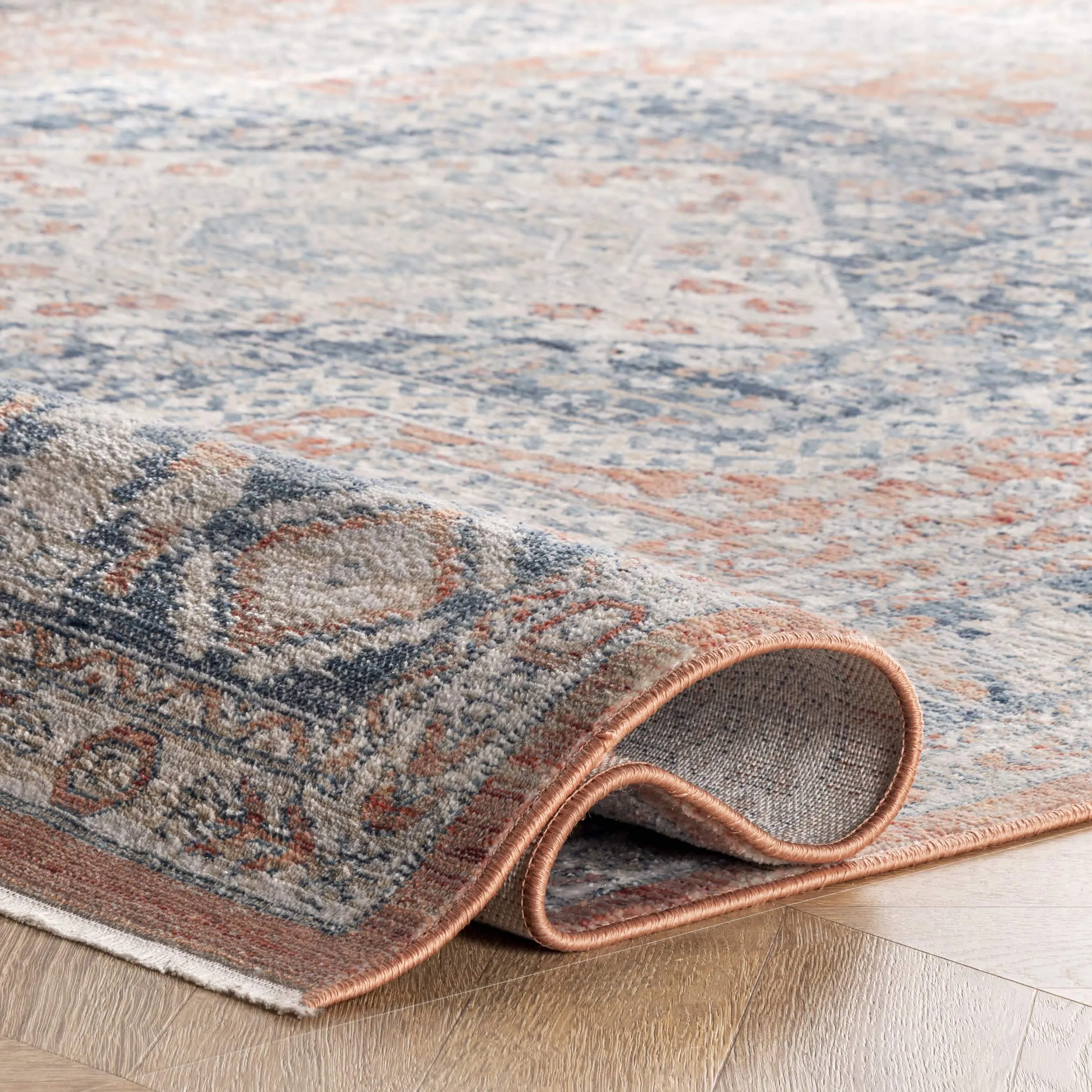 Westlyn Faded Medallion Area Rug