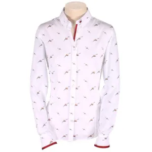 William Powell Ladies Partridge Shirt - White