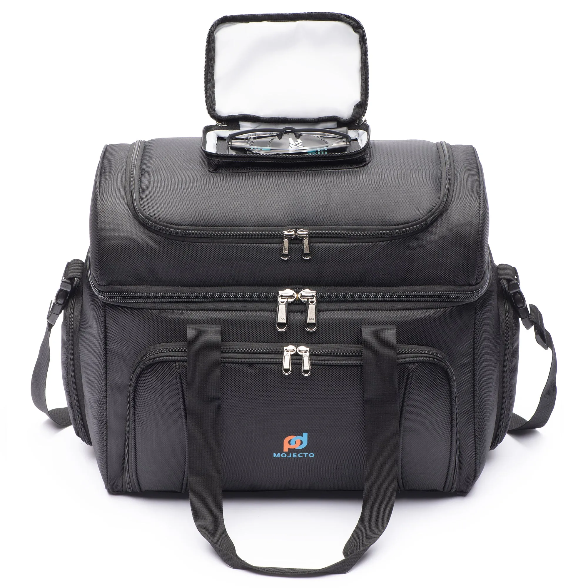 XXX-Large Cooler Bag (17x14x10 In). Two Insulated Compartment, Heavy Duty Fabric, Durable Zippers.